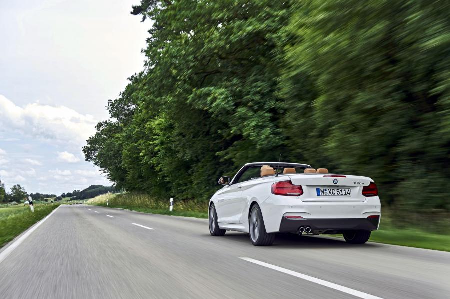  BMW 220d Convertible M Sport Package 2016 года  (WW) (фото 18 из 65)